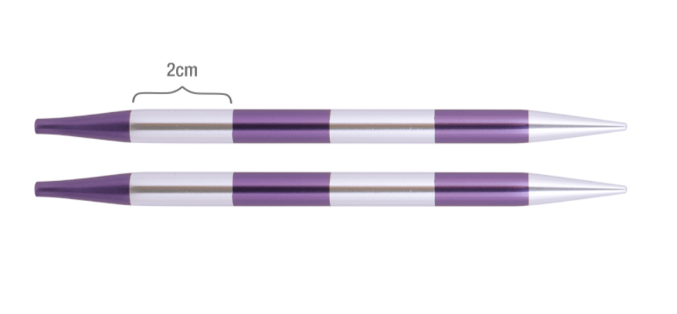 Съемные спицы без лески KnitPro SmartStix, 2 шт, стандартной длины. 7 мм. Арт.42131 фото