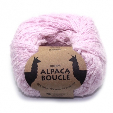 Пряжа Alpaca Boucle uni color фото